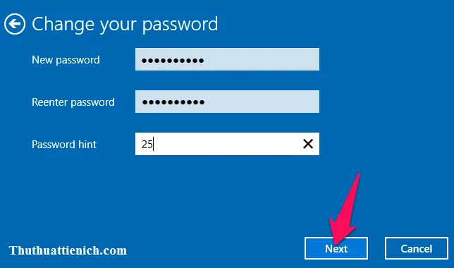 Hướng dẫn cách thay đổi & xóa mật khẩu đăng nhập Windows 10