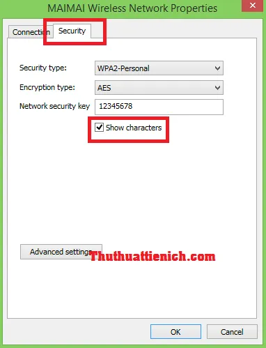 Hướng dẫn cách xem mật khẩu wifi đã kết nối trên Windows 8/8.1