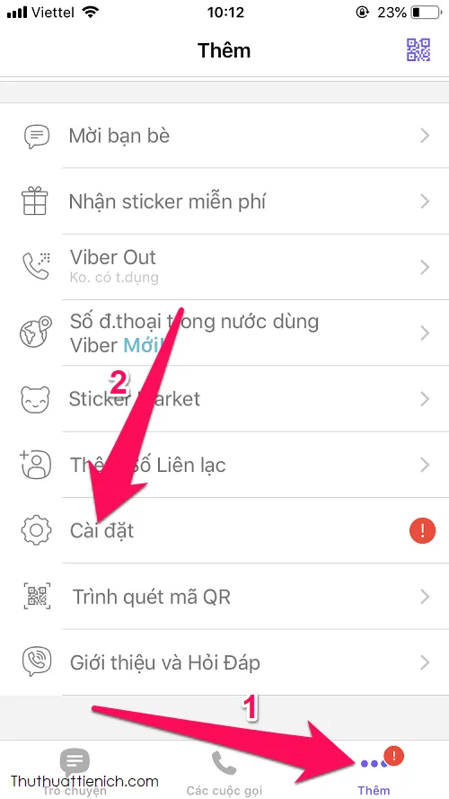 Hướng dẫn cách xóa tài khoản Viber vĩnh viễn