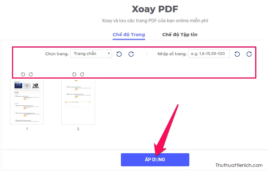 Hướng dẫn cách xoay file PDF offline & online nhanh, dễ làm