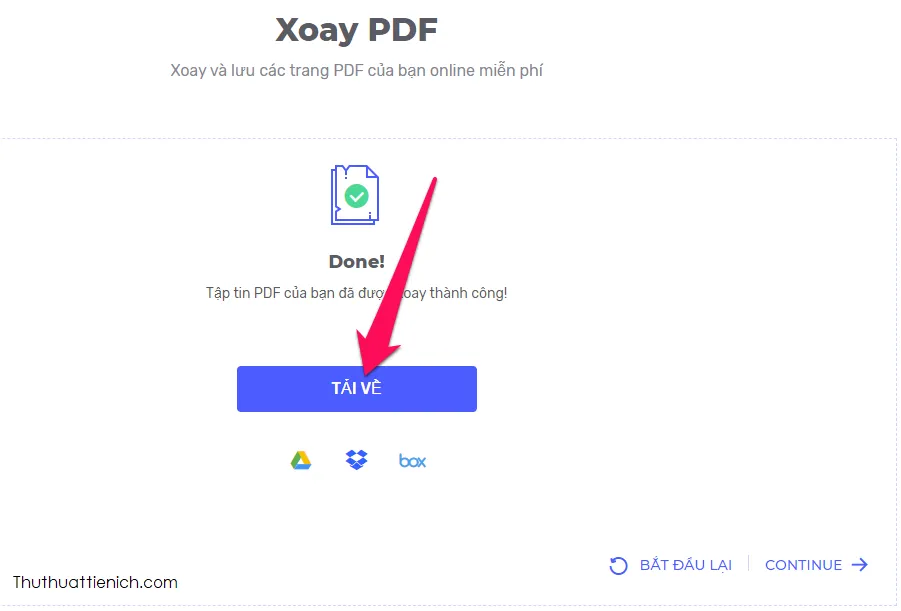 Hướng dẫn cách xoay file PDF offline & online nhanh, dễ làm