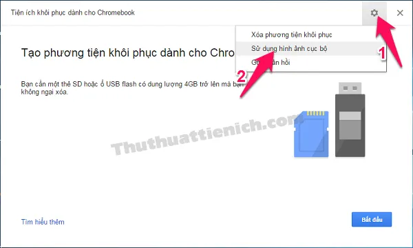 Hướng dẫn cài đặt hệ điều hành Chrome OS trên Windows với CloudyReady