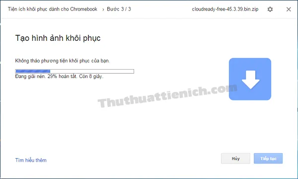 Hướng dẫn cài đặt hệ điều hành Chrome OS trên Windows với CloudyReady