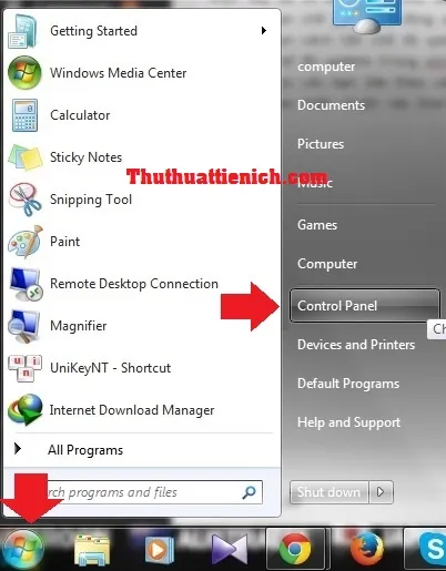 Hướng dẫn tắt chế độ update trên Windows 7
