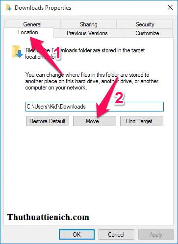 Hướng dẫn thay đổi thư mục tải về mặc định trên trình duyệt Microsoft Edge
