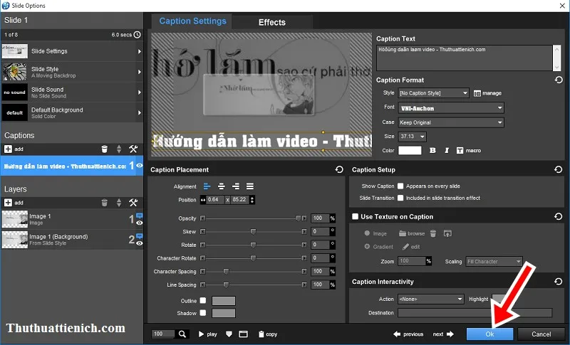 Hướng dẫn tự làm video từ ảnh & nhạc với Proshow Producer 7