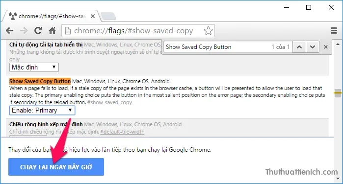 Không cần có kết nối internet, bạn vẫn có thể duyệt web với Google Chrome