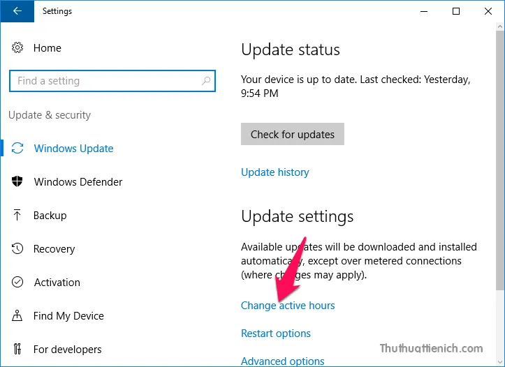 Không muốn bị Windows 10 Update làm phiền, hãy làm theo hướng dẫn này