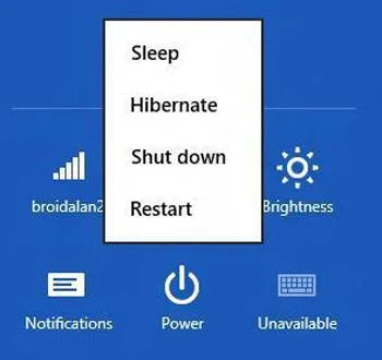 Kích hoạt tính năng “ngủ đông” Hibernate trên Windows 8