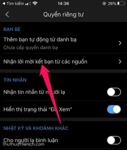 Làm thế nào để người khác không thể tìm thấy bạn trên Zalo?