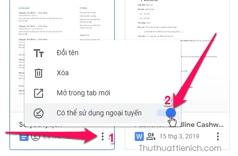 Làm thế nào để sử dụng Google Docs, Sheets, Slides ngoại tuyến (offline)?