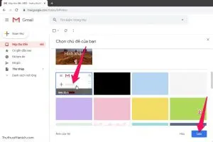 Làm thế nào để thay đổi giao diện hòm thư Gmail?