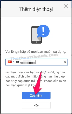 Làm thế nào để thêm/thay đổi/xóa số điện thoại khôi phục Gmail?