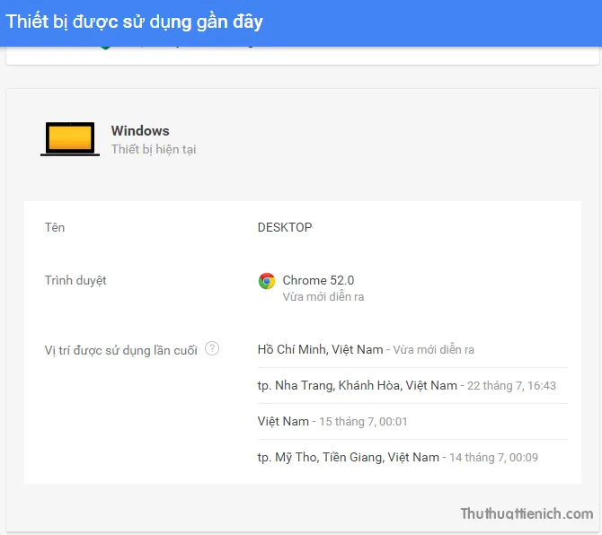 Những thiết lập bảo mật cho tài khoản Google, Gmail bạn không nên bỏ qua