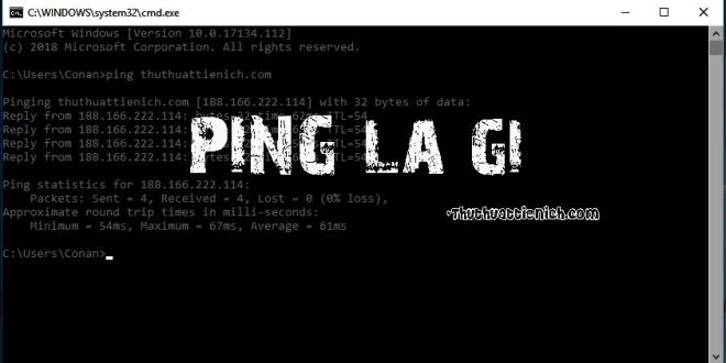 Ping là gì? Hướng dẫn cách sử dụng các lệnh Ping thông dụng