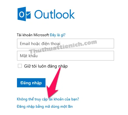 Quên mật khẩu tài khoản Microsoft (Outlook/Hotmail)? Đây là cách lấy lại nhanh nhất