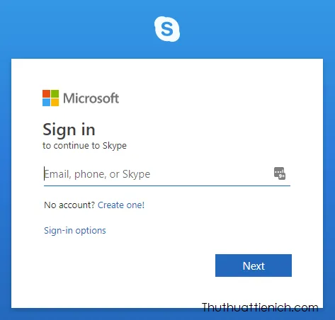 Skype Web – Đăng nhập Skype trực tiếp trên web không cần phần mềm