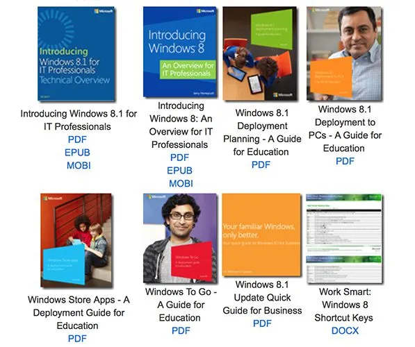 Tải 300 ebook miễn phí hướng dẫn cách sử dụng các phần mềm của Microsoft