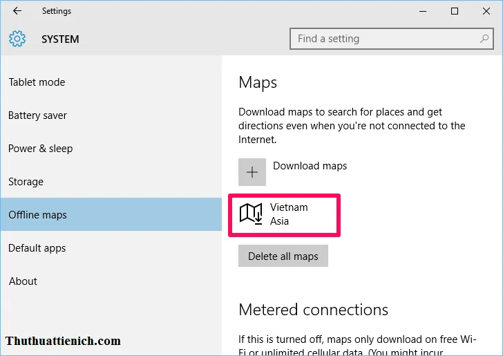 Tải bản đồ Việt Nam & thế giới về máy tính xem Offline trên Windows 10
