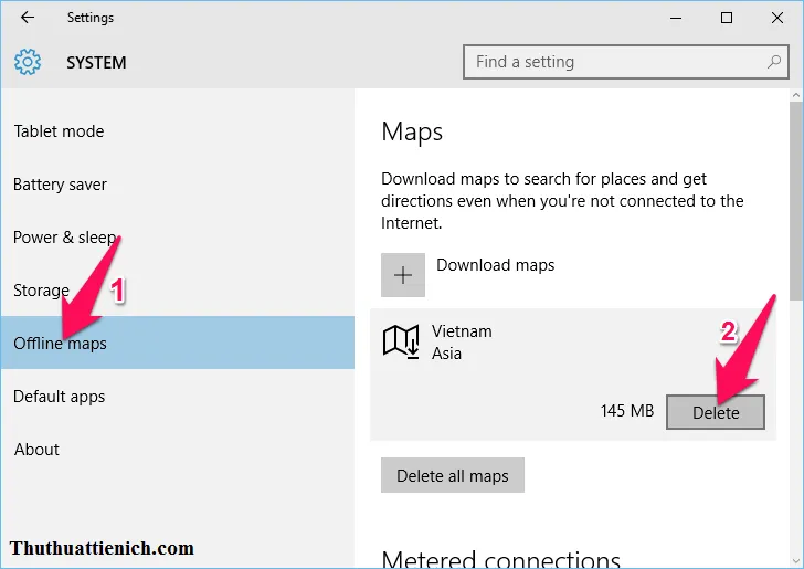 Tải bản đồ Việt Nam & thế giới về máy tính xem Offline trên Windows 10