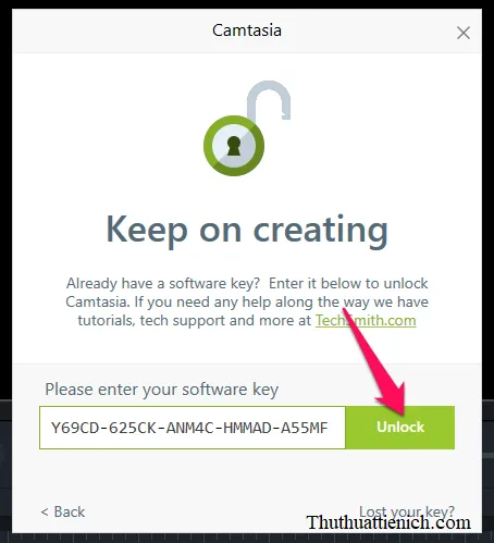 Tải Camtasia 9.1 Full key + Hướng dẫn active bản quyền