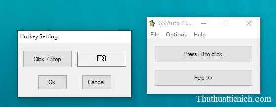 Tải GS Auto Clicker – Phần mềm tự động click chuột tốt nhất