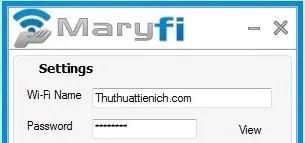 Tải Maryfi – Phần mềm phát Wifi miễn phí chuyên nghiệp