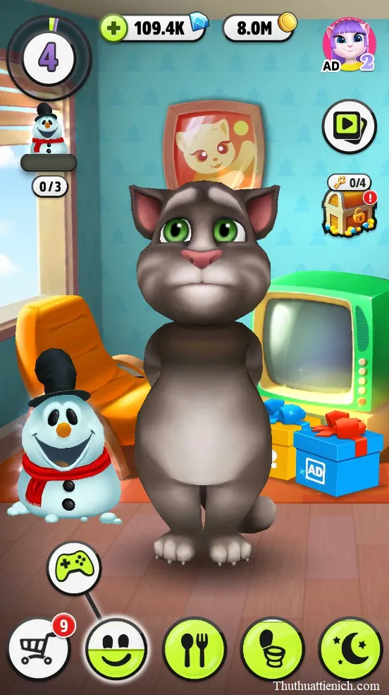 Tải Mod My Talking Tom Apk v7.8.0.4097 [Vô hạn tiền][Không quảng cáo]