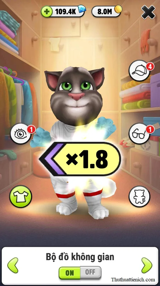 Tải Mod My Talking Tom Apk v7.8.0.4097 [Vô hạn tiền][Không quảng cáo]