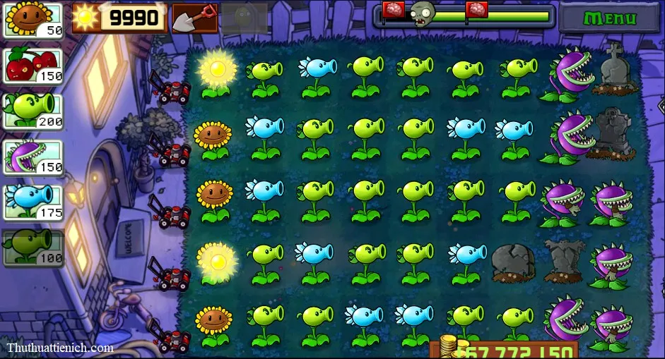 Tải Mod Plants vs. Zombies Apk v3.4.3 [Hack tiền][Hack mặt trời]