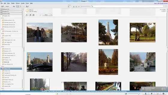 Tải Picasa – Phần mềm quản lý tập tin, hình ảnh miễn phí