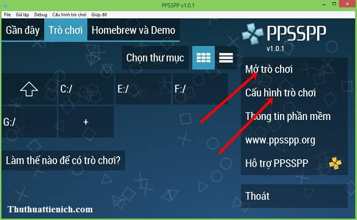 Tải PPSSPP tiếng Việt – Phần mềm giả lập PSP miễn phí