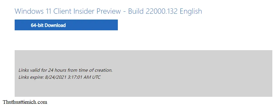 Tải Windows 11 Insider Preview (File ISO) chính thức từ Microsoft