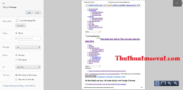 Thủ thuật hay ho với trình duyệt Chrome có thể bạn chưa biết