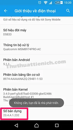 Ứng dụng báo rung khi kết nối & kết thúc cuộc gọi cho Android – Không cần Root